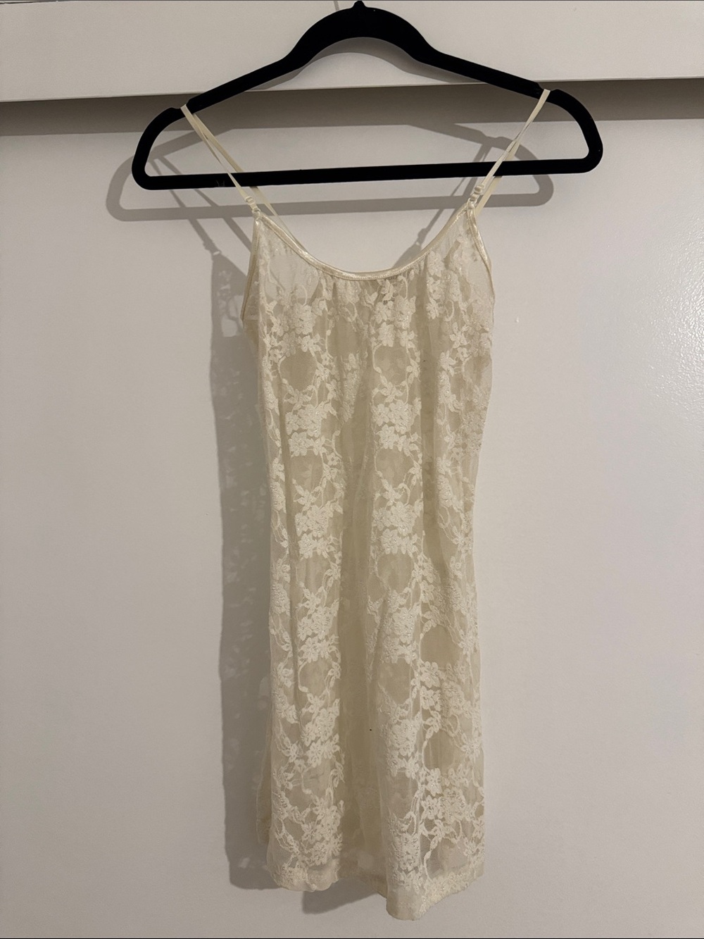 Bozzolo Lace Chemise Slip in Ivory Cream